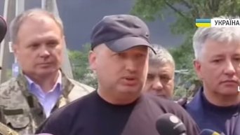 Турчинов и Полторак о пожаре на нефтебазе под Киевом. Видео