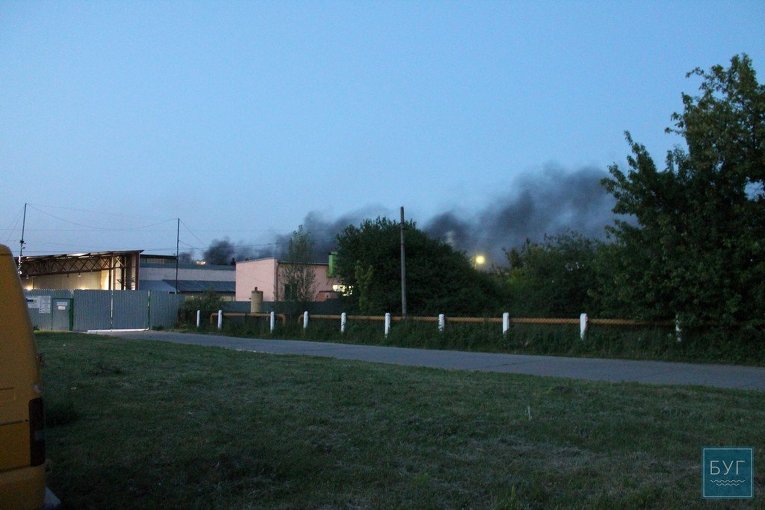 Пожар на литейном заводе Волыни