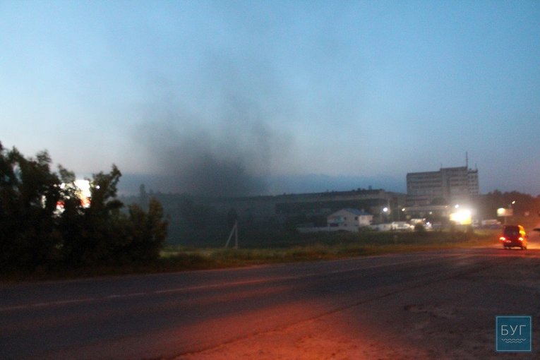Пожар на литейном заводе Волыни