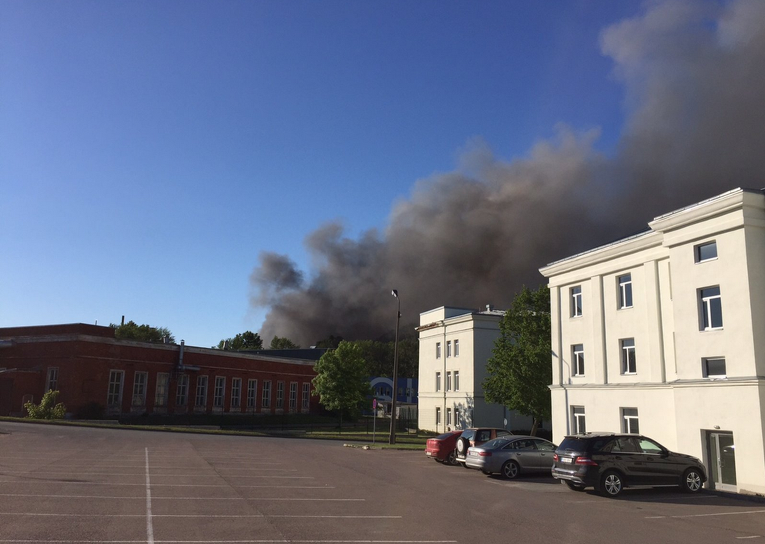 Пожар на заводе по производству редкоземов в Эстонии