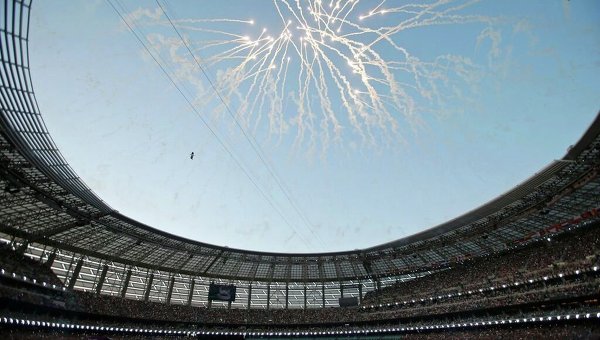 Открытие первых Европейских игр в Баку