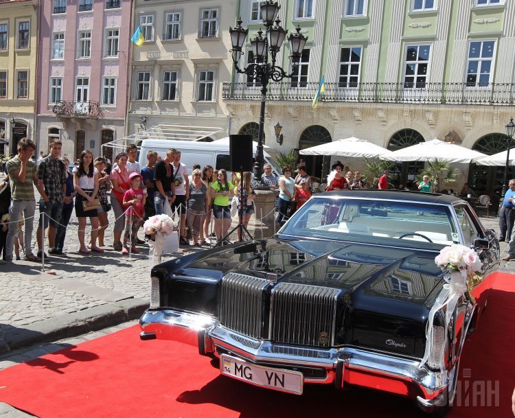 Фестиваль ретро-автомобилей Leopolis Grand Prix 2015 во Львове