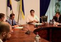 Саакашвили и одесские прокуроры. Видео