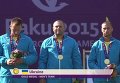Победа украинских лучников на Европейских играх в Баку. Видео