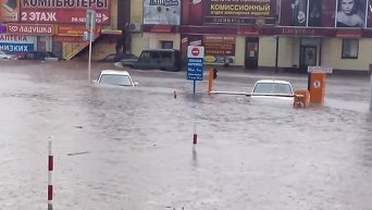 Потоп в Курске. Видео
