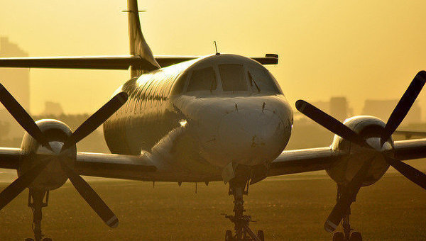 Самолет СААБ-340Б. Архивное фото