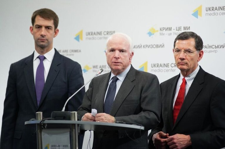 Визит Маккейна в Украину