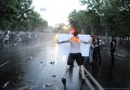 Разгон митинга в Ереване