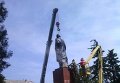 В Дружковке на Донбассе убрали памятник Ленину