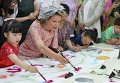 Бельгийская королева Матильда посетила детский сад в Китае