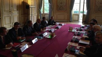 Встреча министров иностранных дел  стран нормандской четверки в Париже 23 июня 2015 г.