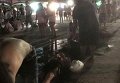 Взрыв и пожар в парке Тайваня