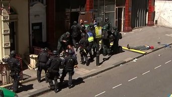 Антитеррористические учения в Лондоне. Видео