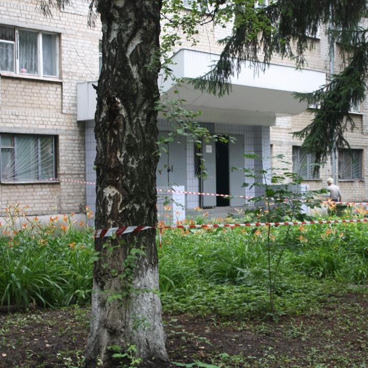 Взрыв в студгородке в Харькове