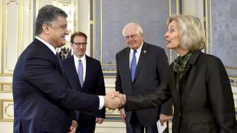 Встреча Петра Порошенко с конгрессменами США