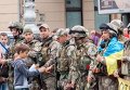 80 бойцов роты Східний корпус отправились в зону АТО