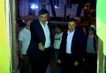 Михаил Саакашвили посетил взорванное кафе в Одессе