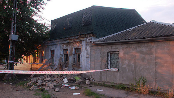 В Николаеве обвалился дом