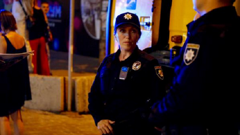 Полицейские патрульные в Киеве
