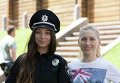 Первый выпуск патрульных полицейских в Киеве