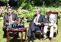 Пресс-конференция Михаила Саакашвили и посла США в Украине Джеффри Пайетта