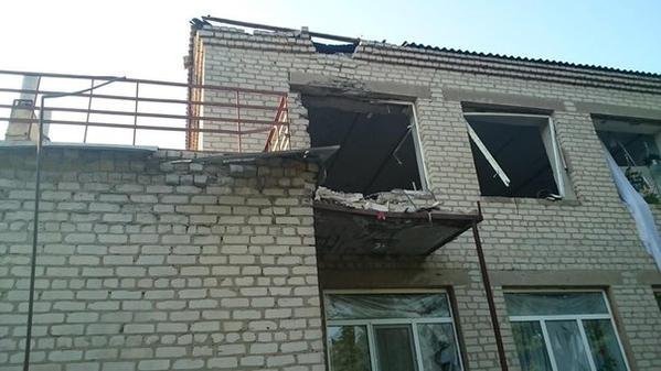Обстрел детского сада в Докучаевске