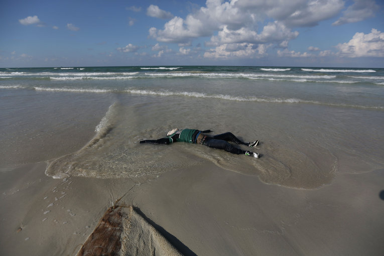 тело сирийского мигранта у берегов Ливии, мужчина искал лучшей жизни