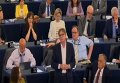 Премьер Греции Ципрас в Европарламенте. Видео