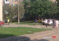 Разбойное нападение на отделение Новой почты в Харькове. Место инцидента