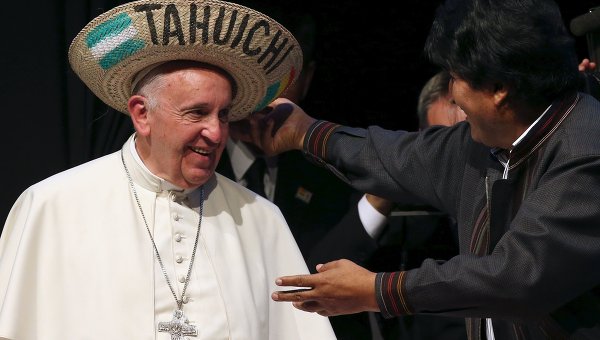 Визит Папы Римского в Боливию