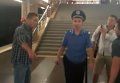 Драка на станции метро Ипподром в Киеве. Видео