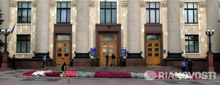Правый сектор в Харькове требует отставки Авакова