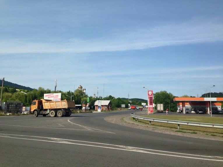 Ситуация на трассе Киев-Чоп, где произошла перестрелка
