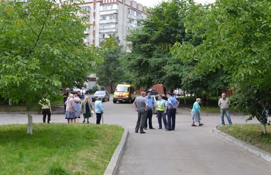 Взрыв на улице Юрия Липы во Львове