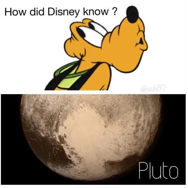Плутон в фотожабах