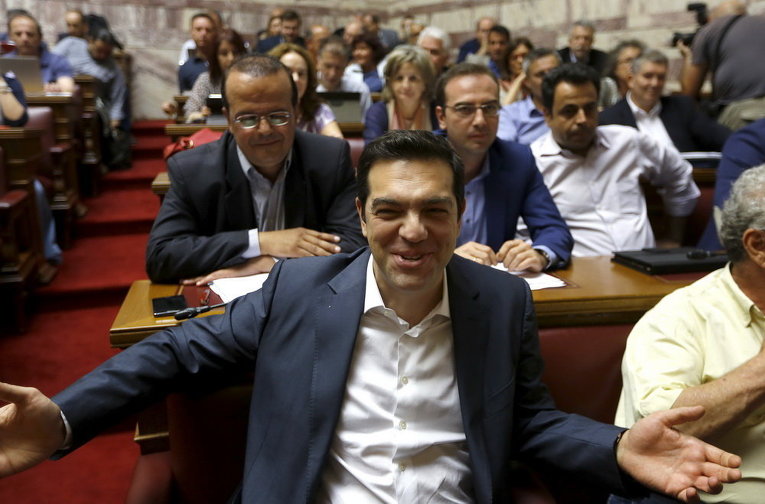 Премьер-министр Греции Алексис Ципрас
