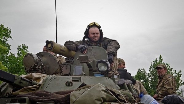 Украинские военные в зоне АТО. Архивное фото