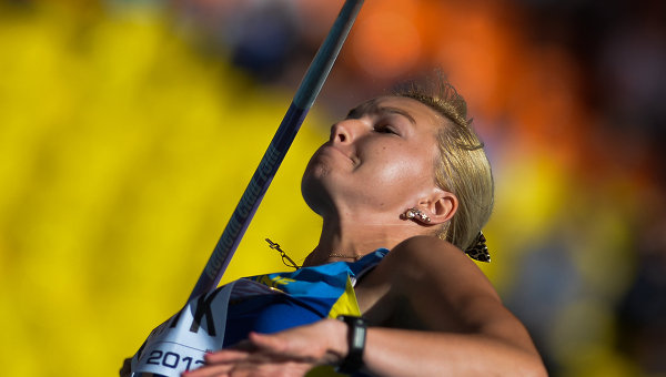Украинка Вера Ребрик на Чемпионате мира. Архивное фото