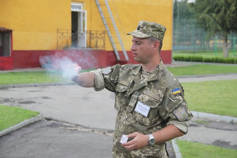Военные учения Rapid Trident-2015 на Яворовском полигоне