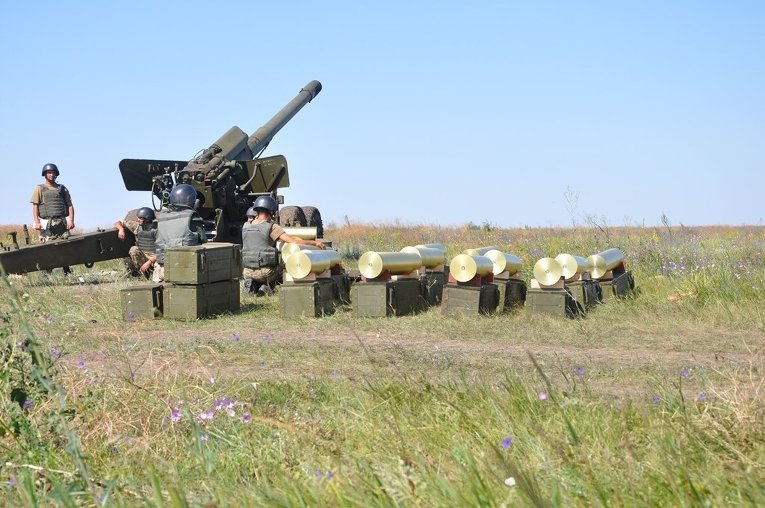 Тактические учения ВМС Украины в Николаевской области