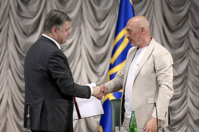 Петр Порошенко представляет нового губернатора Луганской области