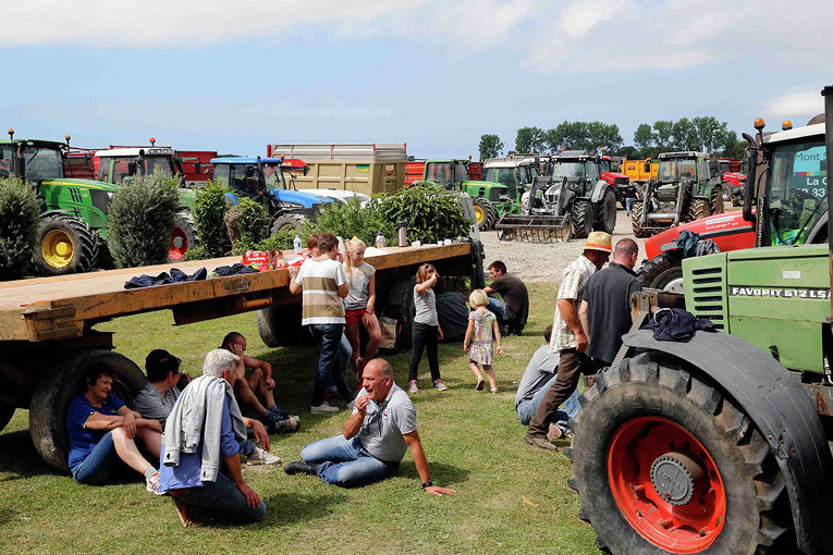Забастовка фермеров во Франции