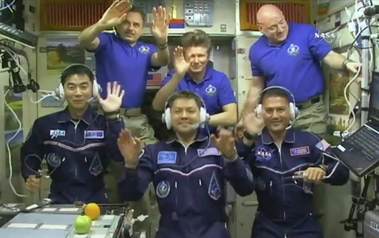 Астронавты прибыли на МКС