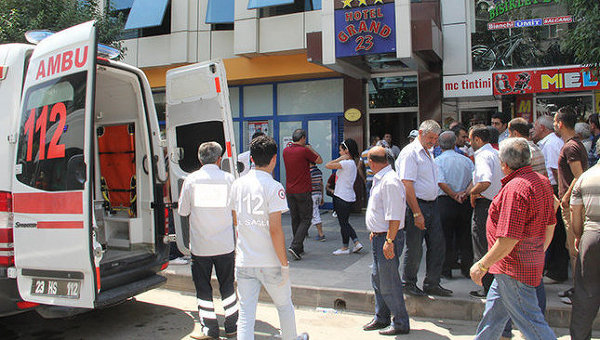 Взрыв в гостинице Турции