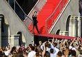 Американский актер Том Круз после прибытия на мировую премьеру Миссия невыполнима: Племя изгоев в Венской опере