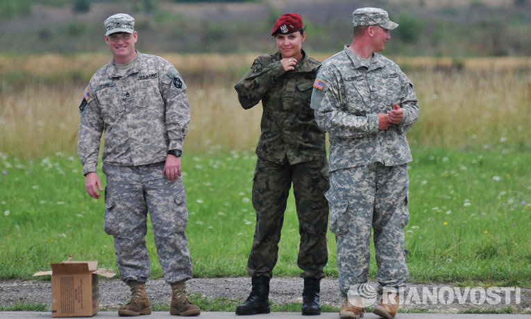 Международные военные учения Репид Трайдент - 2015