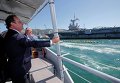 Олланд посетил военно-морскую базу в Тулоне