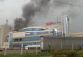 Пожар в здании научно-исследовательского института в Харькове