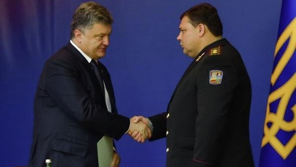 Петр Порошенко и Валерий Кондратюк