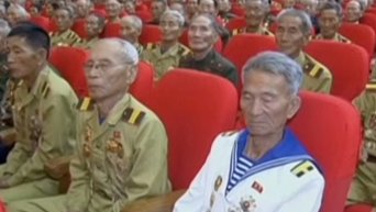 В КНДР отмечают 62 годовщину прекращения Корейской войны. Видео
